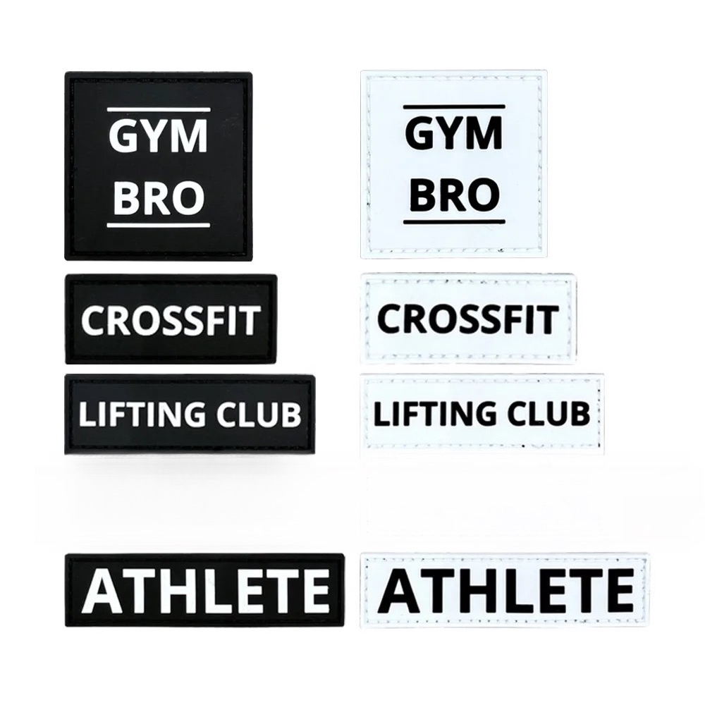 Crossfit Training Gear - Fitness Sporcu Rozeti PVC Yumuşak Kauçuk