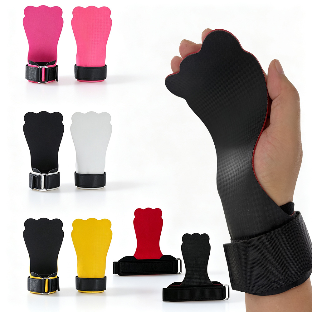 Crossfit Training Gear - Kevlar Kauçuk Ağırlık Kaldırma El Tutamakları