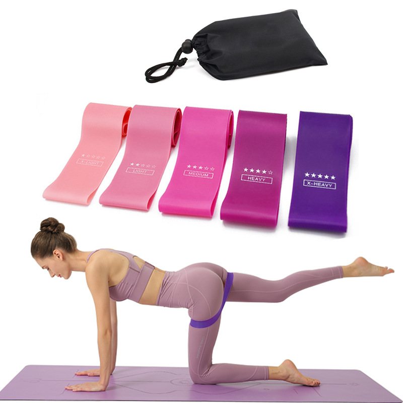 Crossfit Training Gear - Elastik direnç bantları Yoga eğitimi spor