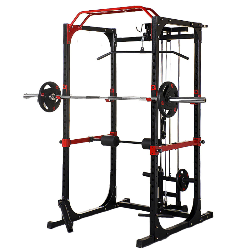 Pull Up Bar Grip - Ticari Güç Kafesi Squat Rafı Çoklu