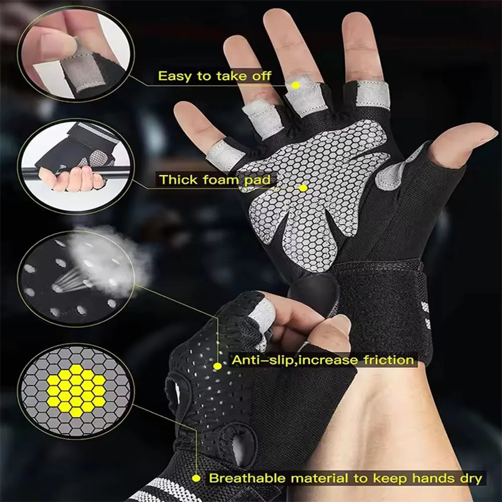 1 çift yarım parmak spor salon - Crossfit Training Gear incelemesi ve fiyatı