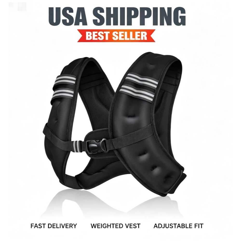Ağırlıklı Fitness Yeleği, Önce - Crossfit Weight Vest incelemesi ve fiyatı